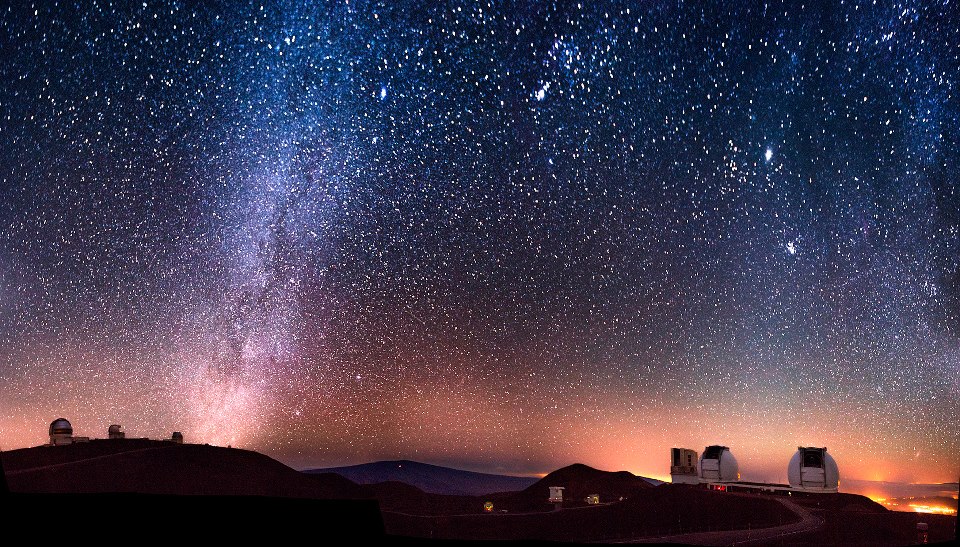 Night Sky Over Mauna Kea